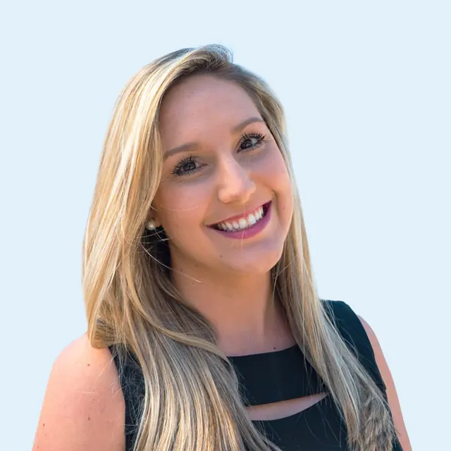 Headshot of Aubrey Gasbarre, Solutions Engineer at IBISWorld